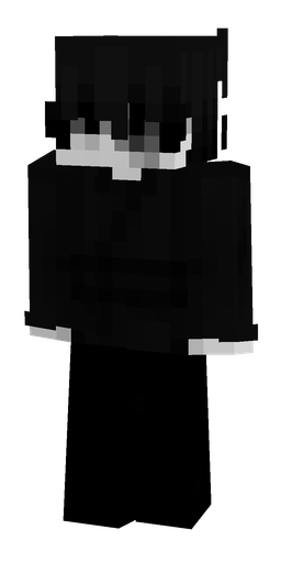 Black skin: body, front render