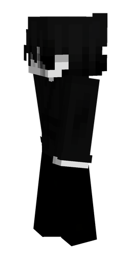 Black skin: body, left side render