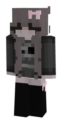 Black skin: body, front render