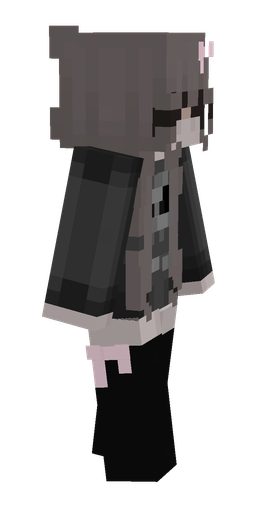 Black skin: body, right side render