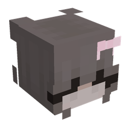 Black skin: head render