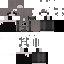 Black skin: raw texture render