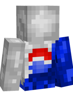 Blue skin: bust render