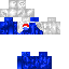 Blue skin: raw texture render