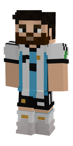 Black skin: body, front render