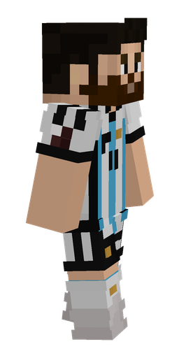 Black skin: body, right side render