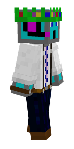 Black skin: body, right side render