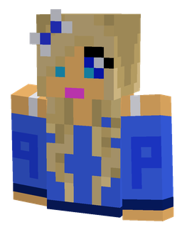 Blue skin: bust render