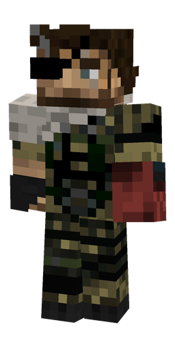 Black skin: body, front render