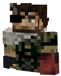 Black skin: bust render