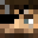 Black skin: face render