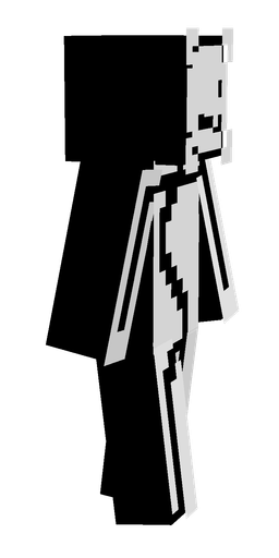 Black skin: body, right side render