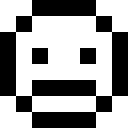Black skin: face render