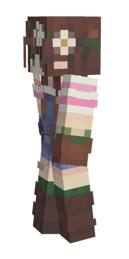 Orange skin: body, left side render