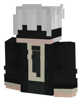 Black skin: bust render