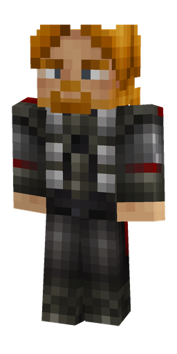 Black skin: body, front render