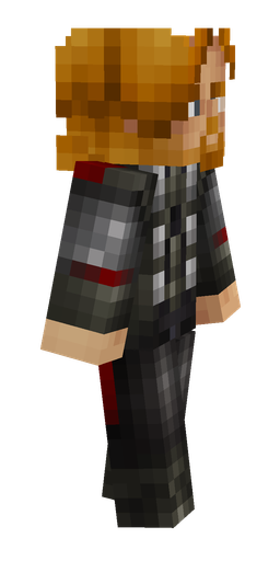 Black skin: body, right side render