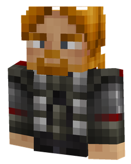 Black skin: bust render