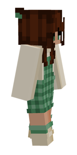 Brown skin: body, right side render