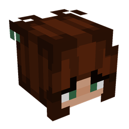 Brown skin: head render