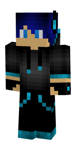 Black skin: body, front render