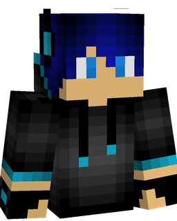 Black skin: bust render