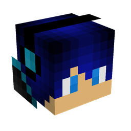 Black skin: head render