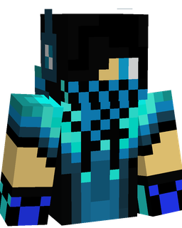 Black skin: bust render