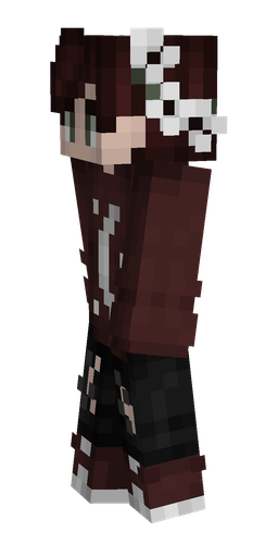 Black skin: body, left side render