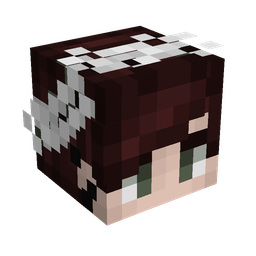 Black skin: head render