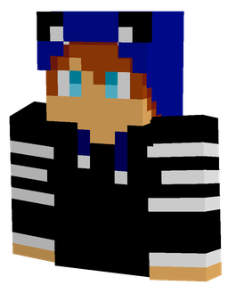 Black skin: bust render