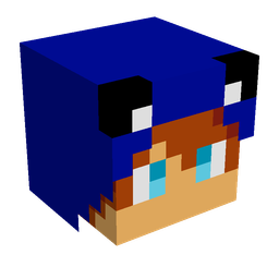 Black skin: head render