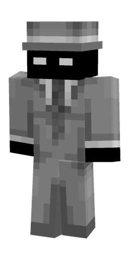 Black skin: body, front render