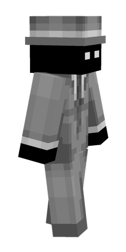 Black skin: body, right side render