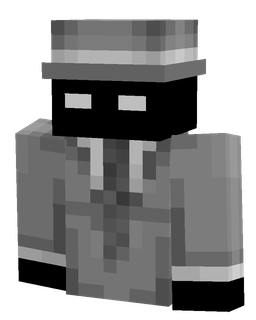 Black skin: bust render