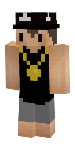 Black skin: body, front render