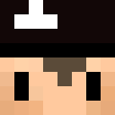 Black skin: face render