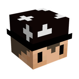 Black skin: head render