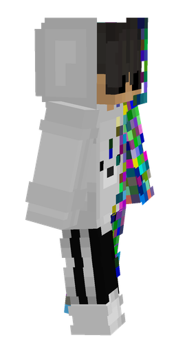 Black skin: body, right side render