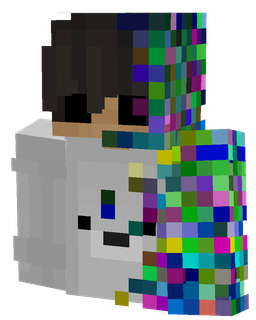 Black skin: bust render