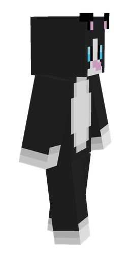 Black skin: body, right side render
