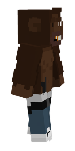 Black skin: body, right side render