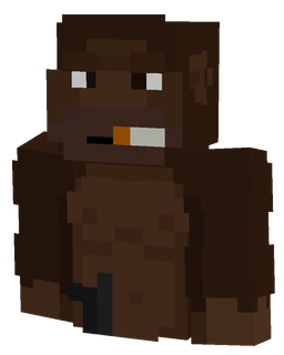 Black skin: bust render