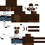 Black skin: raw texture render