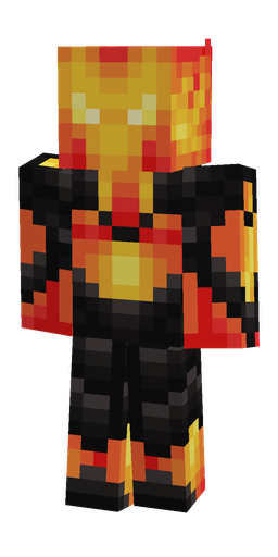 Black skin: body, front render