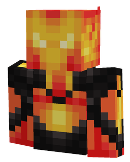 Black skin: bust render