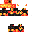 Black skin: raw texture render