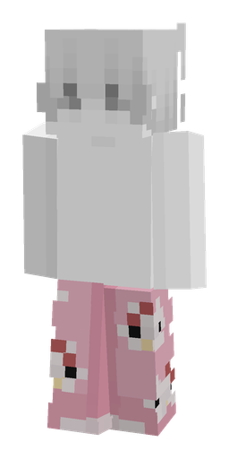 Pink skin: body, front render