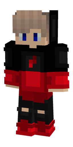 Black skin: body, front render
