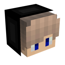 Black skin: head render